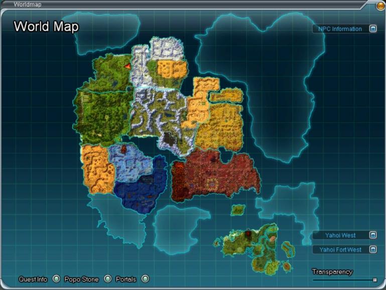 ALL DRAGON BALL LOCATIONS!  DB Online Generations 